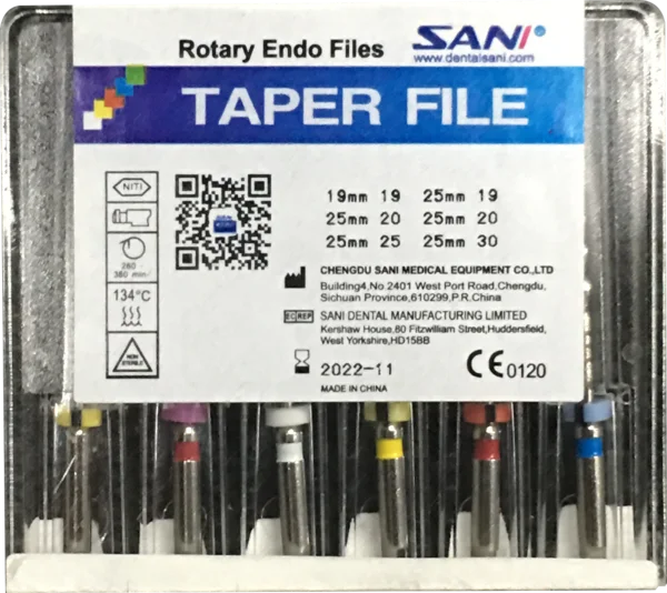 Endodontic Taper File Treatment Heat Activation ISO/CE/FDA Approved (Sani Dental)