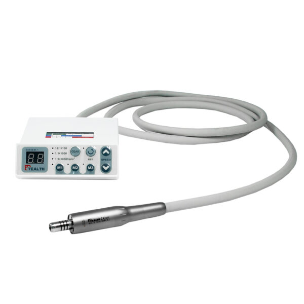 Electric Micromotor and Contra Angle Kit 1:5 Fiber Optic Model : DIL-20C (Tealth)
