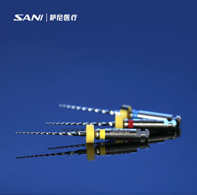 Kid Rotary Children Endodontic 3pcs/Pack Niti Rotary Files ISO/CE/FDA Approved (Sani dental)