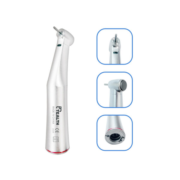 Electric Micromotor and Contra Angle Kit 1:5 Fiber Optic Model : DIL-20C (Tealth)