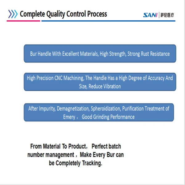 FG DIAMOND BUR CE/ISO/FDA APPROVED (SANI DENTAL)