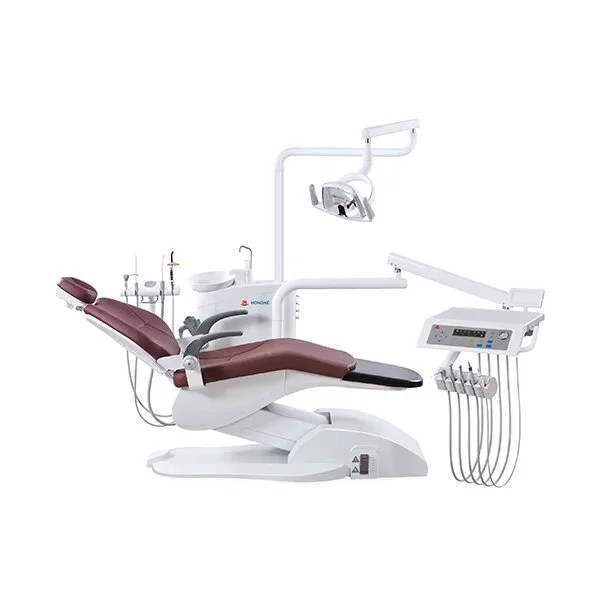Dental Unit With Dr Stool Model : HK-610A / HK-610B (Continental)  ISO/CE (Foshan Hongke)