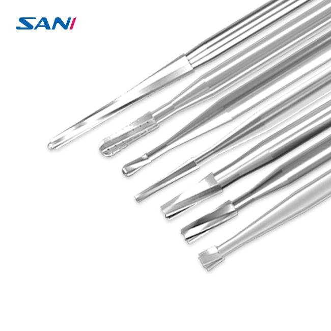 High Quality FG Tungsten Surgical Laboratory Dental Carbide Bur ISO/CE/FDA Approved (Sani Dental)