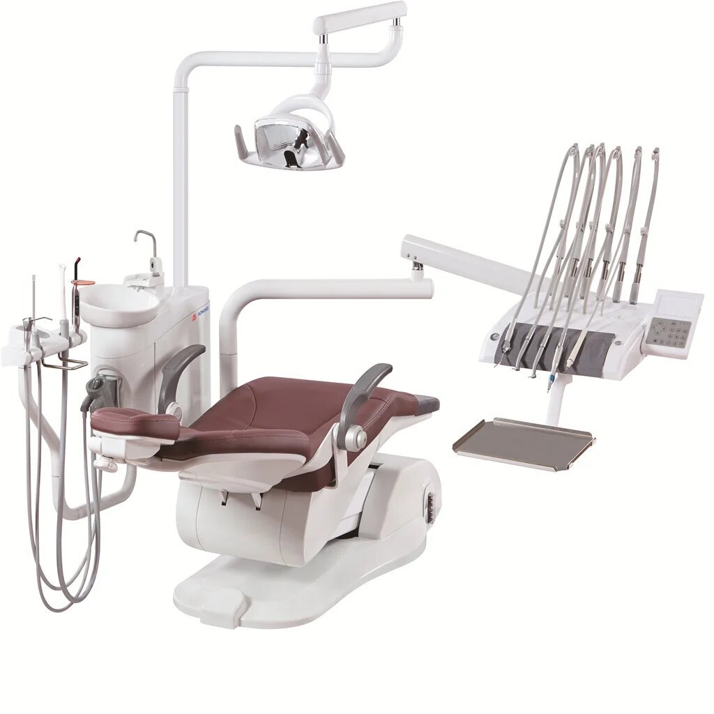 Dental Unit With Dr Stool Model : HK-610A / HK-610B (Continental) ISO/CE (Foshan Hongke) - Image 4