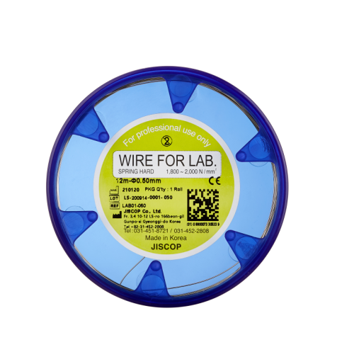 Orthodontic Lab Wire 0.5mm /0.6mm / 0.7mm / 0.8mm / 0.9mm / 1.0mm ISO/CE/FDA (Jiscop- Korea)