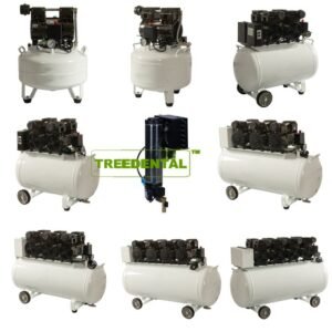 Dental Noiseless Oil Free  Air Compressor, With Condensing Air Dryer ISO/CE/FDA