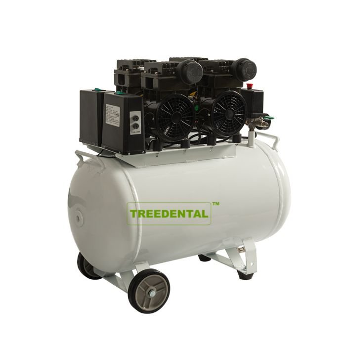 Dental Noiseless Oil Free Air Compressor, With Condensing Air Dryer ISO/CE/FDA - Image 4
