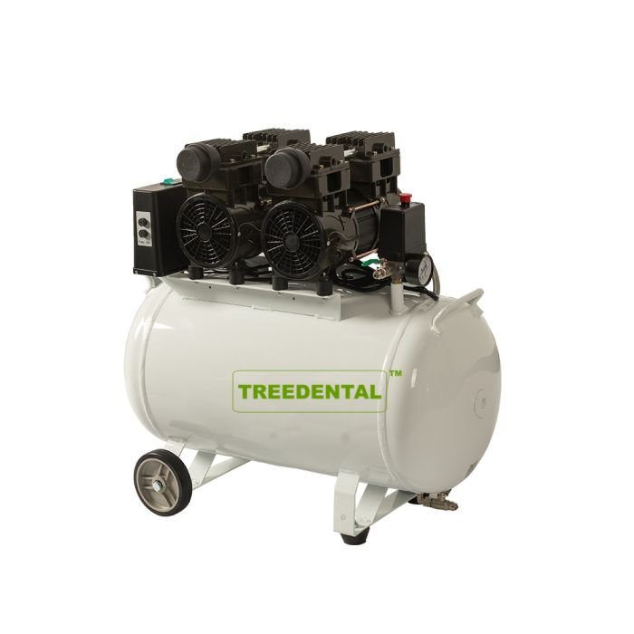 Dental Noiseless Oil Free Air Compressor, With Condensing Air Dryer ISO/CE/FDA - Image 3