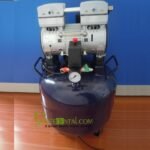 Noiseless Oil Free Dental Air Compressor Support 2 PCS Dental Chair 38L,850W