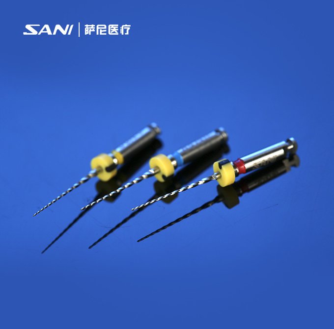 Kid Rotary Children Endodontic 3pcs/Pack Niti Rotary Files ISO/CE/FDA Approved (Sani dental)
